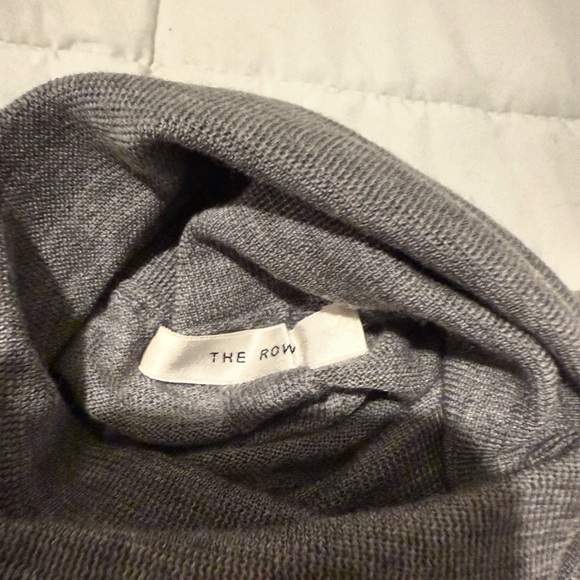The Row Charcoal Turtleneck Sweater - Picture 3 of 3
